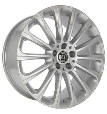 Diewe Wheels Turbina 9,5x20 ET45 5x112 66,6 Argento (silber)