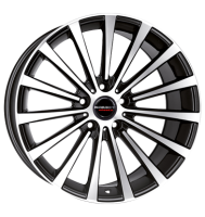 Borbet BLX 8,5x20 ET24 5x112 66,5 black polished matt
