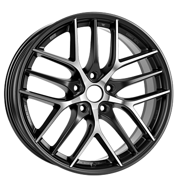 BBS CC-R Unlimited K2 9,5x19 ET29,5 5x108 77 schwarz seidenmatt diagedreht seidenmatt