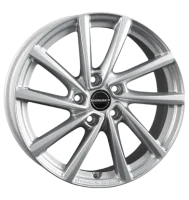 Borbet V 7x16 ET48 5x112 57,1 crystal silver