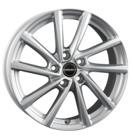 Borbet V 7x16 ET52 5x112 66,6 crystal silver