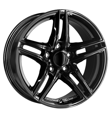 Borbet XR 7,5x17 ET29 5x112 66,6 black glossy
