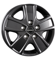 Borbet CWG 6x16 ET68 5x130 78,1 mistral anthracite glossy