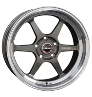 Borbet DB8GT 8,5x18 ET25 5x112 72,5 graphite rim polished