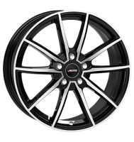 Autec Skara 8x18 ET30 5x112 66,6 schwarz poliert