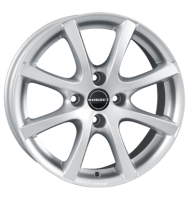 Borbet LV4 5,5x14 ET43 4x100 64 crystal silver