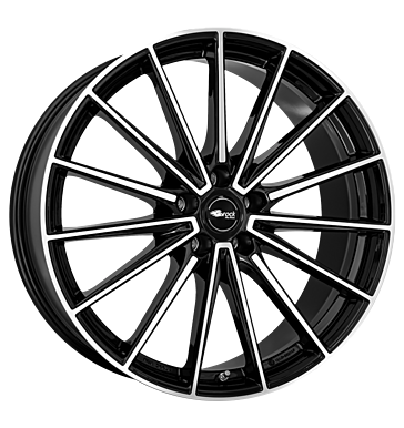 Brock B43 9x20 ET44 5x112 66,6 schwarz glanz vollpoliert