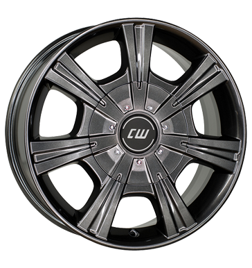Borbet CH 7,5x17 ET52 6x130 84,1 mistral anthracite glossy