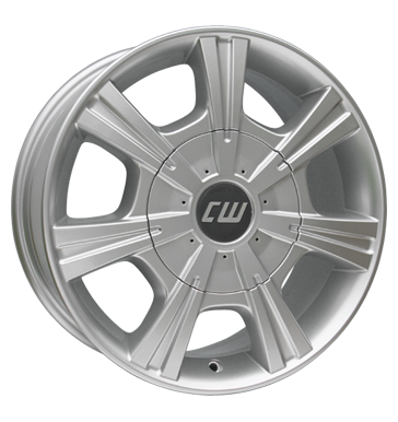 Borbet CH 7,5x17 ET63 5x130 78,2 crystal silver