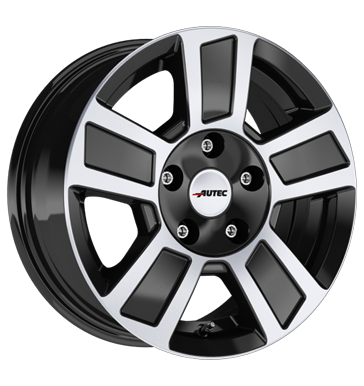Autec Tigris 6x17 ET30 5x112 66,6 schwarz poliert