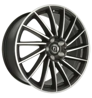 Diewe Wheels Briosa 8,5x20 ET40 5x114,3 66,1 Nero machined