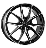 Brock B40 8x19 ET39 5x100 63,4 schwarz glanz vollpoliert