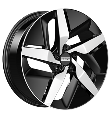 Fondmetal e-joule 8,5x20 ET43,5 5x108 63,4 glossy black machined