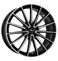 Brock B43 7,5x20 ET32 5x112 66,6 schwarz glanz vollpoliert