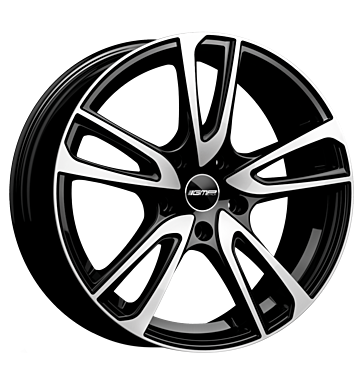 GMP Astral 6,5x16 ET45 5x112 66,6 black diamond
