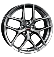 Borbet Y 8x19 ET44 5x112 57,1 hyper silver 19