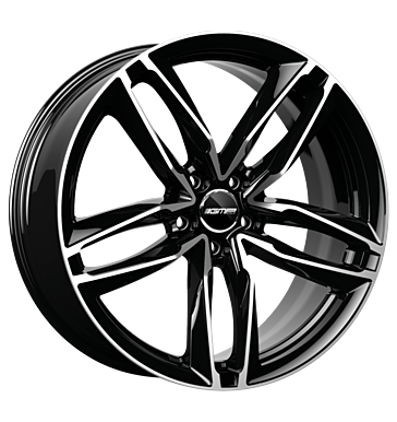 GMP Atom 9x21 ET30 5x112 66,5 black diamond