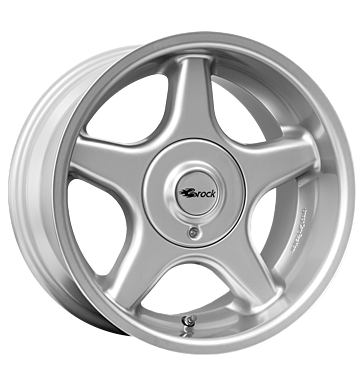 Brock B1 9x16 ET15 4x100 63,4 kristallsilber
