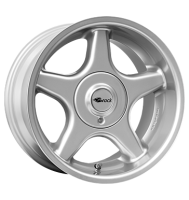 Brock B1 9x16 ET15 4x100 63,4 kristallsilber