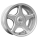 Brock B1 9x16 ET15 4x100 63,4 kristallsilber