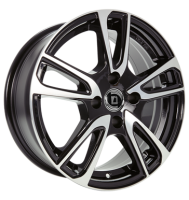 Diewe Wheels Astral 6,5x16 ET40 4x100 73,1 black diamond