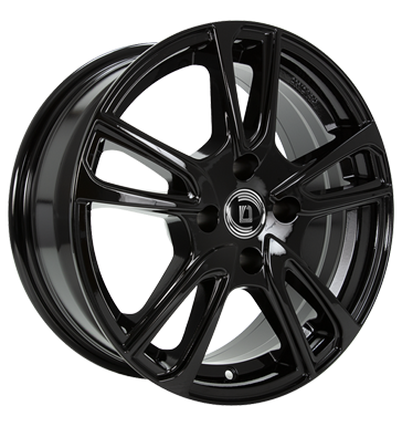 Diewe Wheels Astral 6,5x16 ET40 4x100 73,1 glossy black