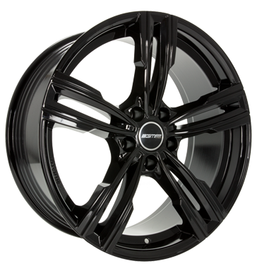 GMP Reven 7,5x17 ET43 5x120 72,6 shiny black