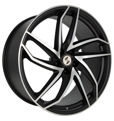 Eta Beta Heron 8,5x19 ET45 5x114,3 78,1 black matt full polish
