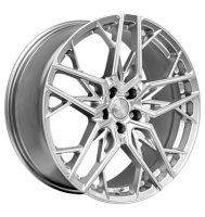 Brock B44 8,5x20 ET25 5x112 66,6 hyper silber