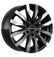 Borbet CW6 6,5x16 ET54 6x130 84,1 black polished matt