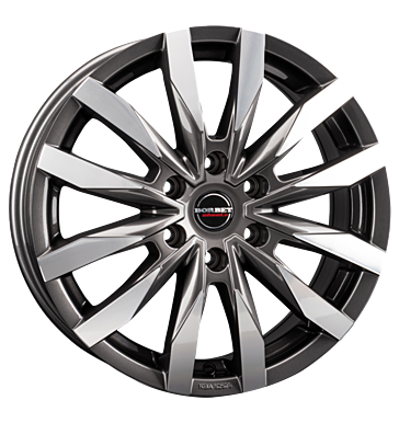 Borbet CW6 7,5x18 ET30 6x139,7 106,1 mistral anthracite glossy polished