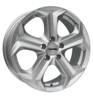 Autec Xenos 6,5x16 ET45 5x108 70 brilliantsilber-lackiert