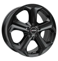 Autec Xenos 6,5x16 ET45 5x108 70 schwarz matt lackiert