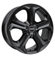 Autec Xenos 7x17 ET49 5x114,3 70 schwarz matt lackiert