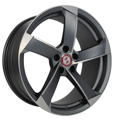 Eta Beta Magic 8,5x19 ET47 5x112 66,5 antracite matt full polish