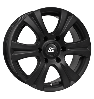 RCDesign RC14S 7,5x17 ET40 6x114,3 66,1 schwarz klar matt