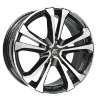 RCDesign RC17 7,5x17 ET28 4x100 63,4 schwarz glanz...