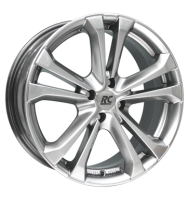 RCDesign RC17 7,5x17 ET35 4x100 63,4 chromsilber
