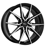Brock B42 8x18 ET45 5x112 66,6 schwarz glanz vollpoliert