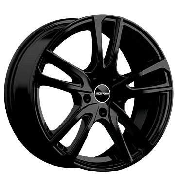 GMP Astral 7x17 ET45 5x112 66,6 glossy black