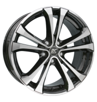 RCDesign RC17 8x19 ET35 5x100 63,4 schwarz glanz vollpoliert