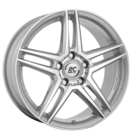 RCDesign RC D17 6,5x16 ET49 5x112 66,6 kristallsilber
