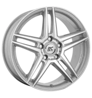 RCDesign RC D17 6,5x17 ET38 5x112 66,6 kristallsilber
