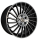 Eta Beta Venti-R 7,5x18 ET38 5x100 67,1 black matt full polish