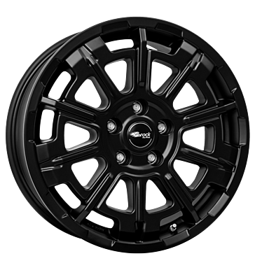 Brock B45 7,5x18 ET52 5x112 66,6 satin black matt