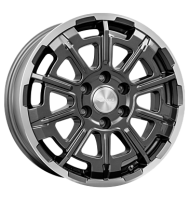 Brock B45 7,5x18 ET55 6x139,7 93,1 himalaya grey vollpoliert