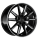 Borbet LX18 8x18 ET40 5x114,3 72,5 black matt silver spoke rim