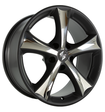 Eta Beta Tettsut-X 8,5x18 ET45 5x120 65,1 black