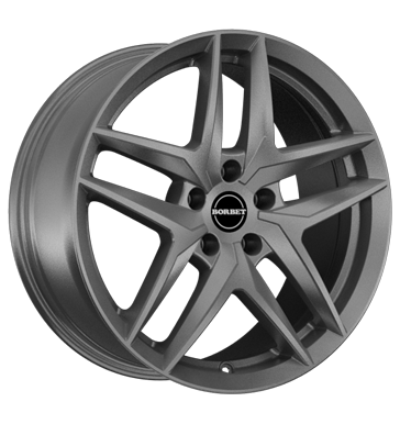 Borbet Z 7,5x17 ET29 5x112 66,5 dark grey matt