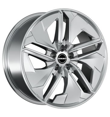 Borbet TX 9x20 ET45 5x112 66,5 metal grey glossy